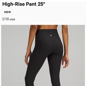 Ribbed Lululemon pant